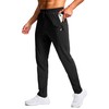 Pudolla Mens Long Joggers Tall with Zipper Pockets Tall Men