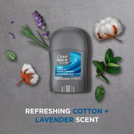 Dove Men+Care Antiperspirant Deodorant Stick Clean Comfort 72-Hour Sweat 0.5 oz
