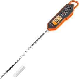 ThermoPro Digital Instant Read Meat Thermometer for Grilling Cooking Food Candy BBQ Smoker