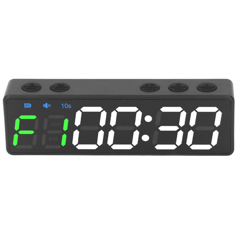 Gym Timer Portable Workout Interval Timer Fitness Clock Large Digital