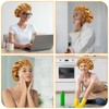 Mugust Satin Bonnet,1PC Silk Sleep Bonnets for Women, Adjustable Satin