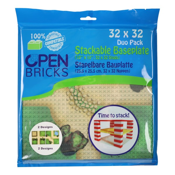 OPEN BRICKS Building Panels, 32 x 32 (25.5 x 25.5