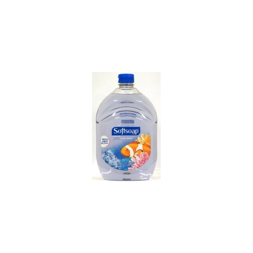 Softsoap Liquid Hand Soap, Aquarium Series, 64-Ounce Refill Bottle