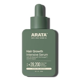 Arata Suero Intensivo Para El Crecimiento Del Cabello - 30 Ml  Aumenta El Crecimiento Del Cabello Y Fortalece Con 5 Capixyl, 3 Redensyl Y 3 Procapil  