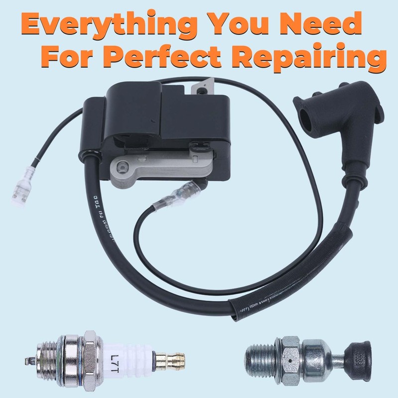 Hyceker MS661 Ignition Coil Module Spark Plug Kit For Stihl