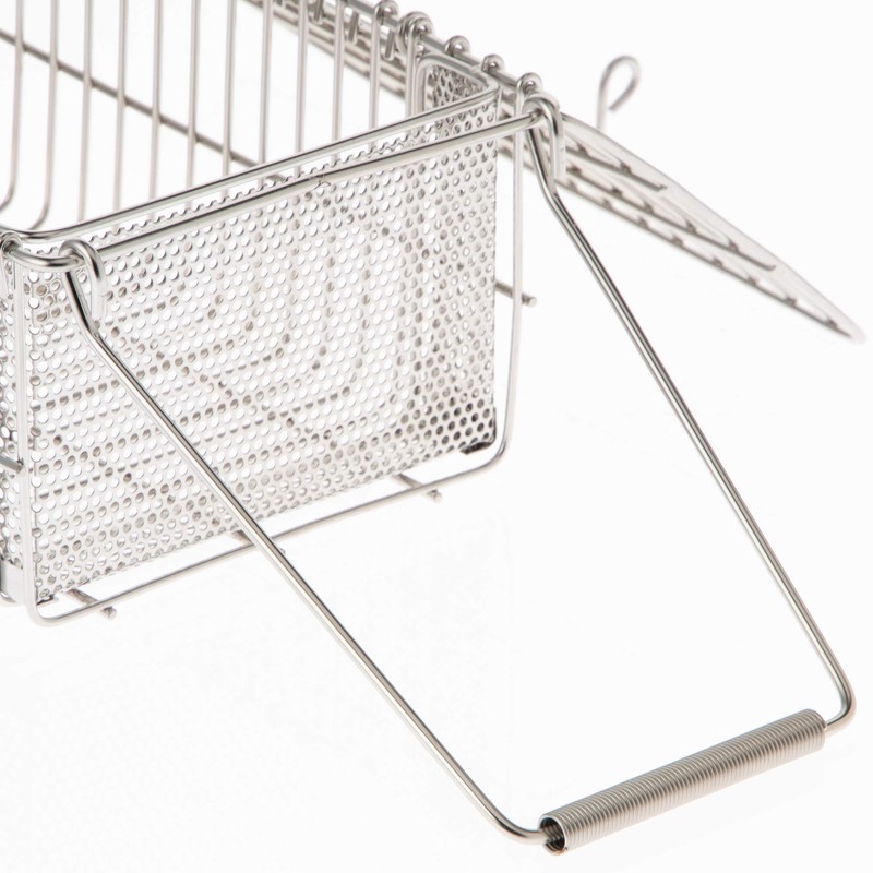 遠藤商事 Stainless Steel Spoon Disinfection Basket Small ASY21003