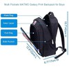 MATMO Soccer Backpack for Boys, Soccer Print Backpack Cool Football