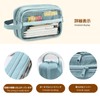 Pen Case, Pencil Case, Large Capacity, Clear, Tool Pen Case,