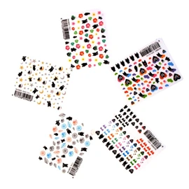 Kumamon SA-S906 Nail Seal, Set of 5