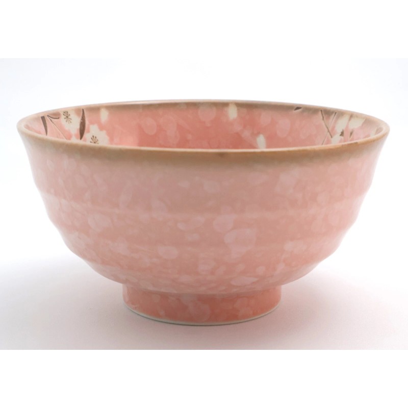 Unmarked Japanese Ramen Bowl 6.6" – Pink Cherry Blossoms –