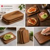 Zassenhaus Set di 2 taglieri per la colazione, in legno