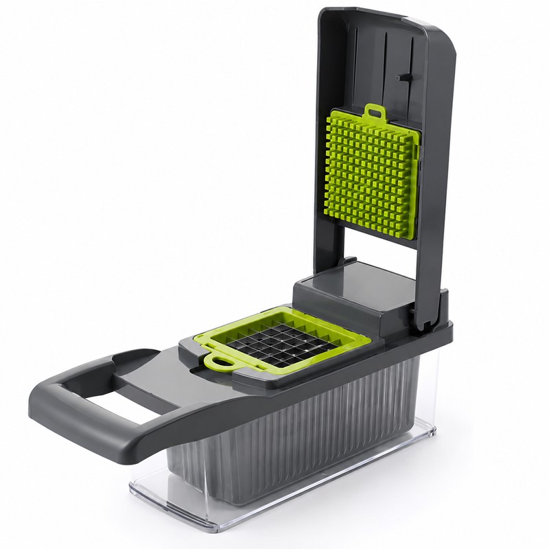 Multifunctional Vegetable Cutter for Kitchen Prep – Easy Shredding, Dicing