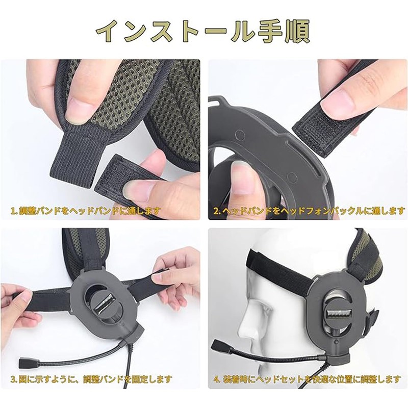 [ZTAC Genuine Product] Survival Game Headset, Bowman EVO III Reproduction