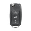 MACHSWON New Replacement Flip Folding Remote Key Case Shell Black