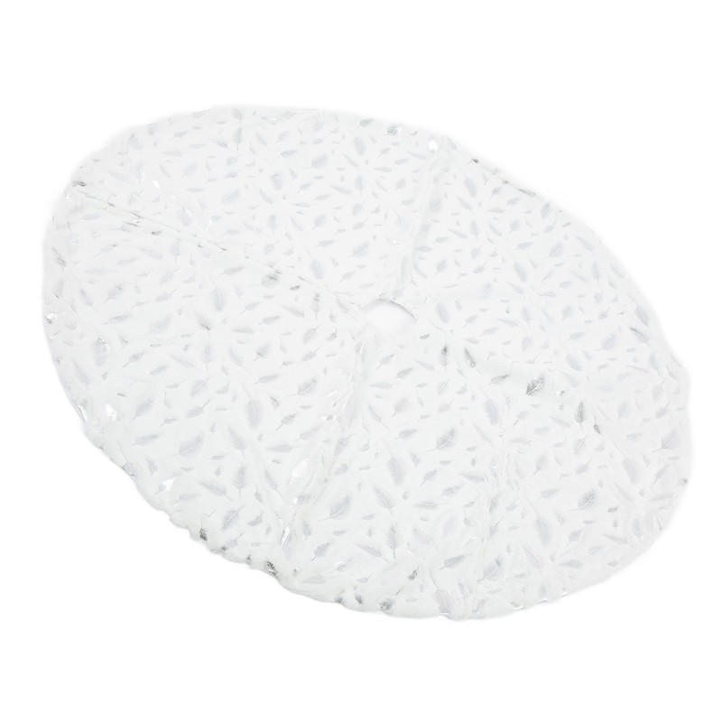 Christmas Tree Skirt Multi Purpose Elegant Appearance Soft Comfortable Xmas