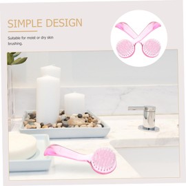 Baluue 12pcs Facial Pore Cleansing Scrubber Exfoliating Brush for Deep Clean Spa-quality Design Soft Bristles for Sensitive Skin Face Exfoliator Scrubber Accessory Random Color