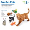 Learning Resources Jumbo Domestic Pets - 6 Pieces, Ages 2+