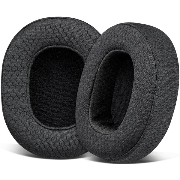 SOULWIT Mesh Fabric Replacement Earpads for Skullcandy Hesh 3/ANC/Evo &
