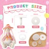 TOAOB 10 Set Doll Joints 45 mm White Plastic Animals