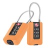 ZHEGE Suitcase Lock Combination Lock 3 Digit TSA Lock (2,