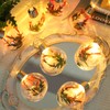 Simulation Flower Lights String Lights Scene Arrangement Bulb Horn Flower