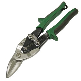 Faithfull C/Pound Aviation Snips-Green Right Cut