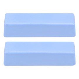 HARFINGTON 2pcs Metal Buffing Polishing Compound Bars for Aluminum, Stainless Steel, Buffing Wheel, 3.5oz Each, Blue