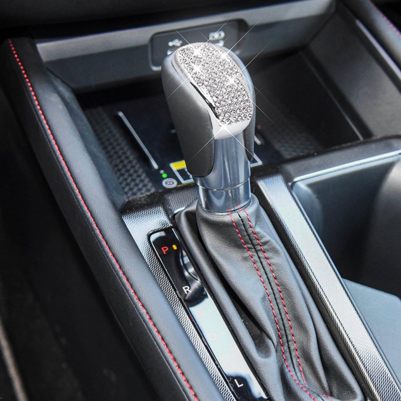 ZSJO Bling for Honda Car Accessory Gearbox Shift Cover Fit