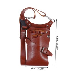 Ipetboom Hairdressing Waist Bag for Salon Professionals Durable Scissors Pouch Compact Tool Organizer for Combs Brushes for Hairdressers and Barbers Lightweight Easy to Clean