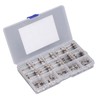 150Pcs Glass Fuses Alloy Tube Fuse Assorted Kit for Household