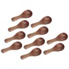 10pcs Small Wooden Spoons Cooking Condiments Spoons for Kitchen Seasoning