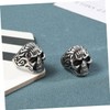 SAFIGLE Retro Gothic Skull Ring for Men Creative Titanium Steel