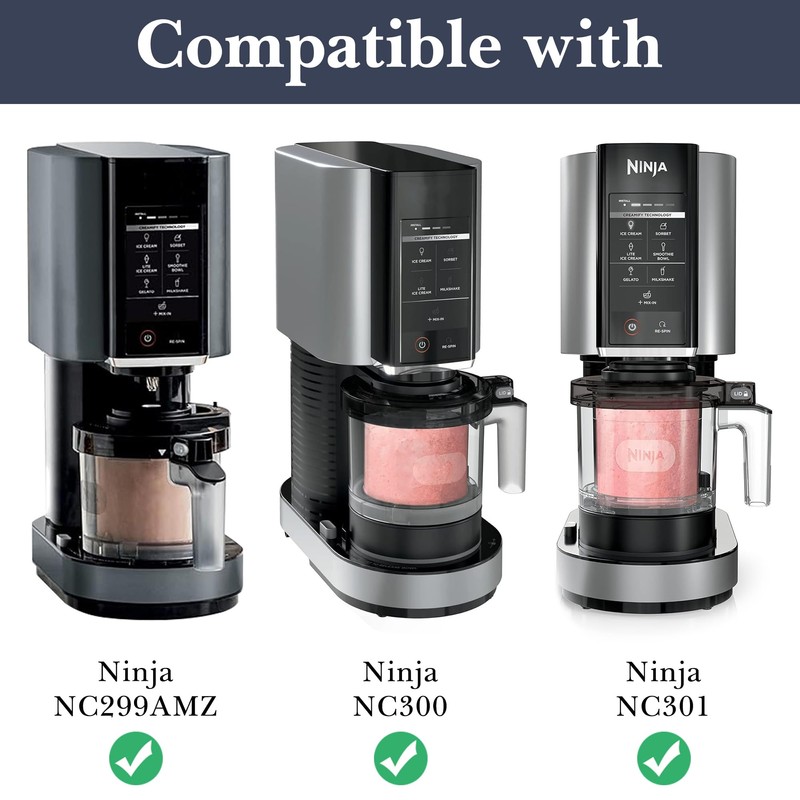 Linkidea Blender Lid Replacement, Cream Mixer Parts Accessories Compatible with