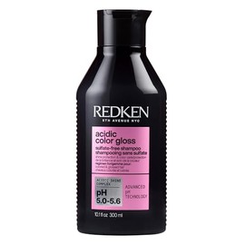REDKEN- Shampoo Acidic Color Gloss| Shampoo para protección de color y brillo intenso | Para cabello teñido | Libre de sulfatos | Formulado con una Mezcla de aminoácidos + Vitamina E | 300ml