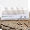 ChilternCasa 1mm Diamond Drill Bits, Cylinder Grinding Bit Shank 2.35mm