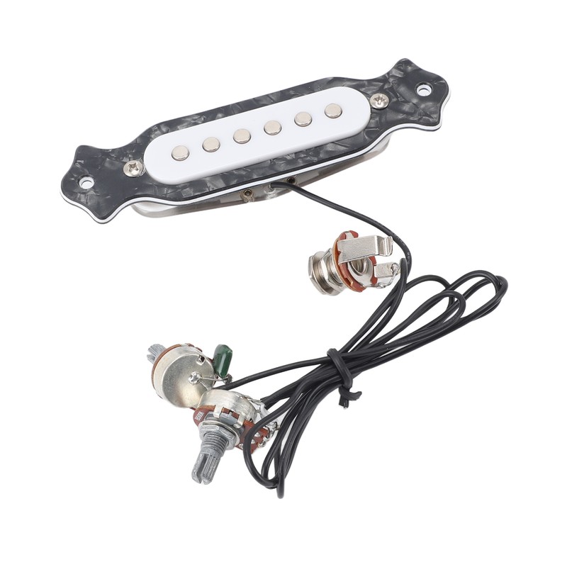 6 String Single Coil Pickup Prewired Electric Guitar Pickup Replacement