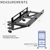 VIVO Clamp-on Desk Extender PC Desk Mount Holder with Wall