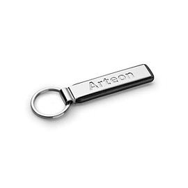 Volkswagen 3G8087010AYPN Metal Keyring VW Arteon Lettering Engraving Key Ring, Silver