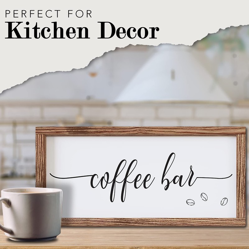 Coffee Bar Decor, Coffee Signs for Coffee Bar, Decoracion para