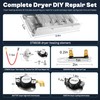 Heating Element fit for Roper Whirlpool Dryer RED4516FW0-279838 W10724237 2406028