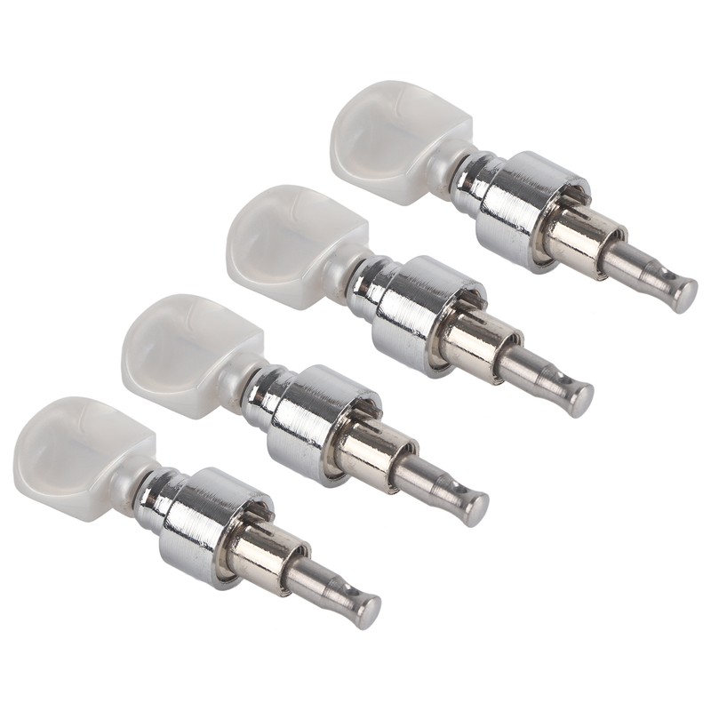 4Pcs Banjo Geared Machine Tuner Pearled Pegs Musical Instrument Accessories