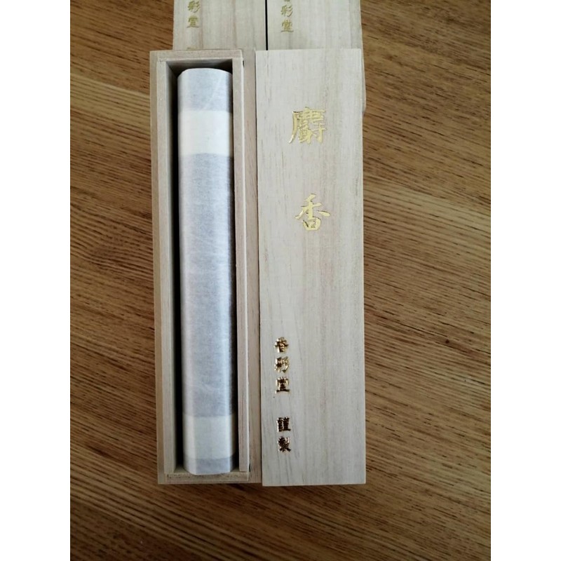 Kyoto Kosaido Sandalwood Fallen Musk Dragon, Long Stick with Box