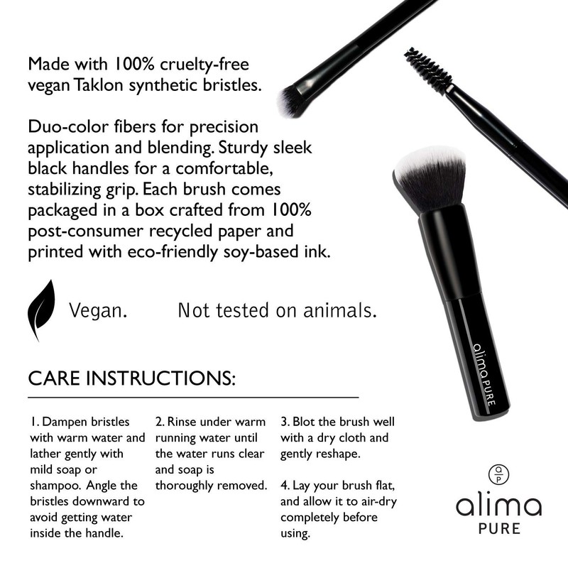 Alima Pure Ultra-Fine Liner Brush - Small Makeup Brush for
