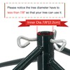 OVOV Christmas Tree Stand for Artificial Trees with Wheels 17"