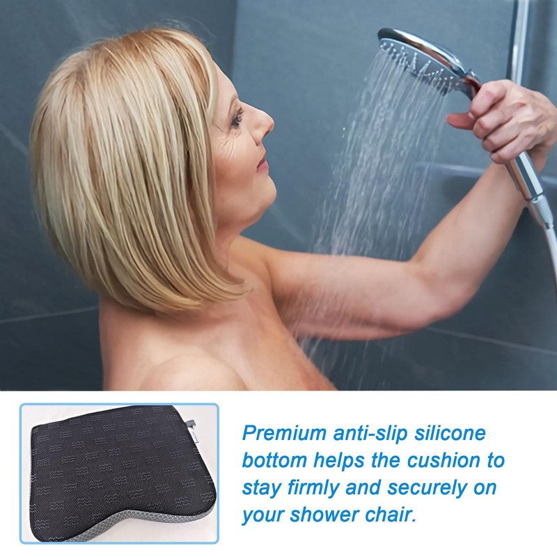 Esme L&H Shower Seat Cushion for Transfer Benches in Bathtub,