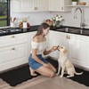 KIMODE Scalloped Kitchen Mats for Floor Cushioned Anti Fatigue,Wavy Kitchen