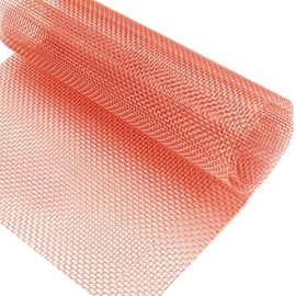 99.9% Pure Copper Screen Woven Mesh Screen 20 Mesh Copper Mesh Screen,Size 12" x 40"