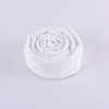 Chandelier Chain Cover Cord Cover 6 Feet,Flannelette Fabric (White)