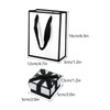Nwvuop 2Pcs Small Jewellery Gift Box and 2Pcs Bags, 2.0