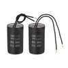 PATIKIL 6uf CBB60 Run Capacitor, 2 Pcs AC 450V 2